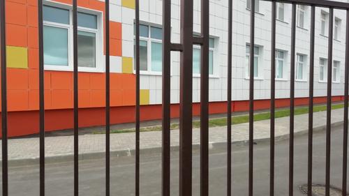 Забор для школы в Малоярославце